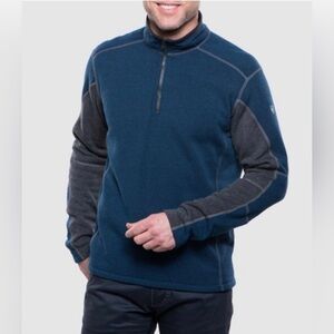 Kuhl Men’s Revel 1/4 Zip Fleece Sweater Size Large